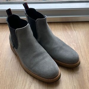 Ted Baker Suede Chukka Boots - Bronzo Grey